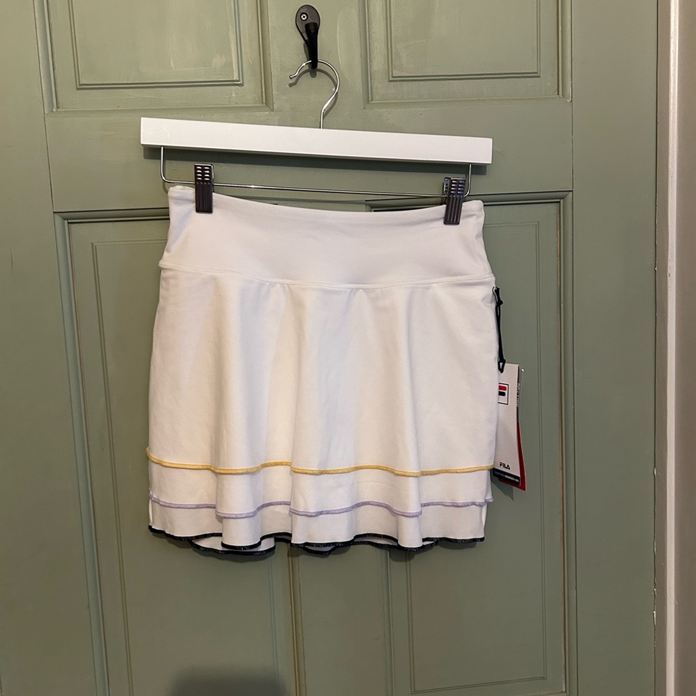 Fila athletic skort with Yellow and Black Accents